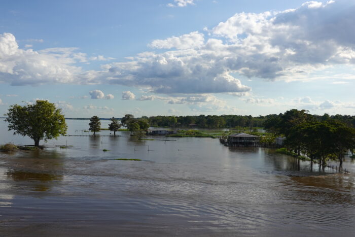 Einfahrt in den Rio Solimões